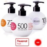 レブロン(REVLON)　ニュートリカラークリーム (トリートメント)　【600/ファイアレッド】　業務用 250mL